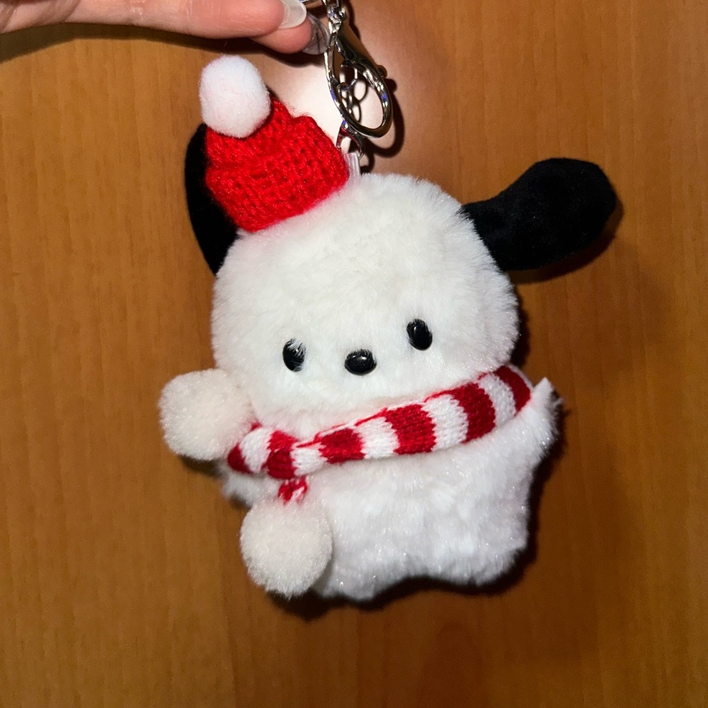 Pochacco plush keychain